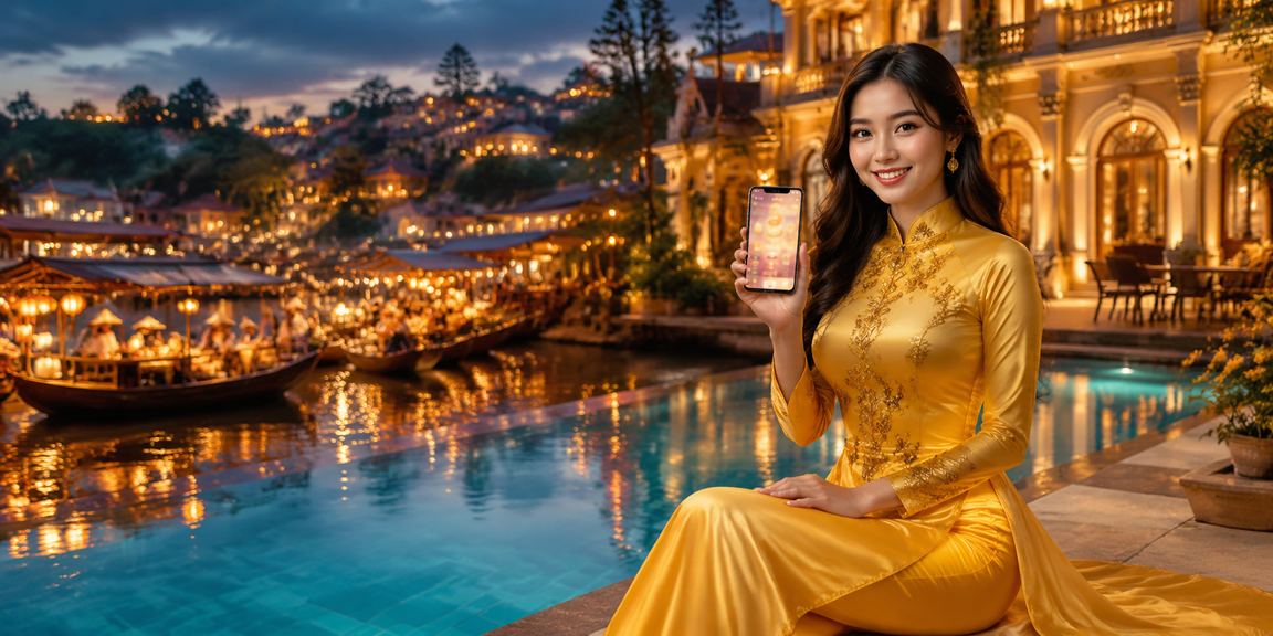 Không khí xổ số và áo dài truyền thống Đà Lạt – người dùng pvz1 tại vùng cao