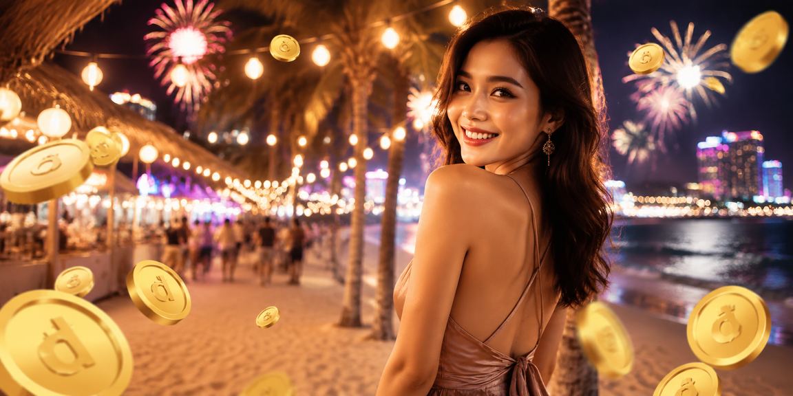 Chợ đêm Nha Trang nhộn nhịp với trò chơi bài truyền thống của người Việt